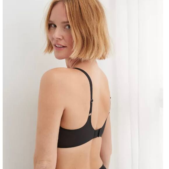 Aerie Smoothez Unlined Underwire Mesh Balconette Bra In Brown Size 36D New - Picture 2 of 13